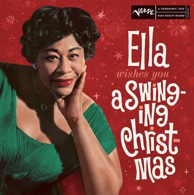 Ella Fitzgerald - Ella Wishes You a Swinging Christmas (red vinyl) LP