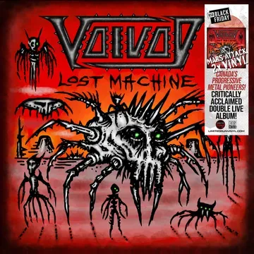 Voivod - 2025BF - Lost Machine - Live (2LP Mars Attacks Coloured Vinyl)