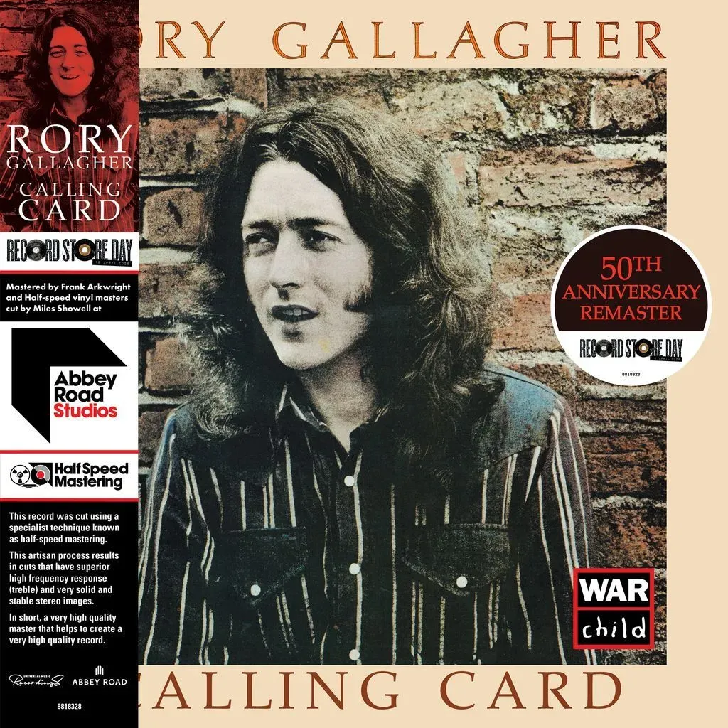 Rory Gallagher - 2026RSD - Calling Card (180g black vinyl-half speed master)