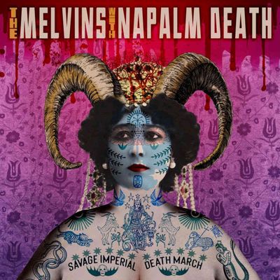 Melvins with Napalm Death - Savage Imperial LP