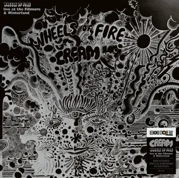 Cream - 2026RSD - Wheels of Fire: Live at the Fillmore &amp; Winterland (3LP)