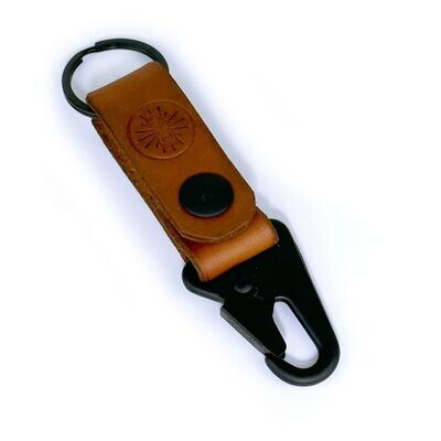 RCG Leather Keychain