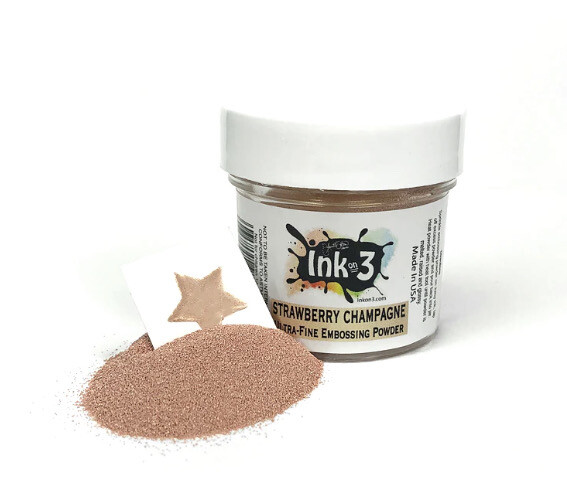 IO3987739 Strawberry Champagne Ultrafine Embossing Powder