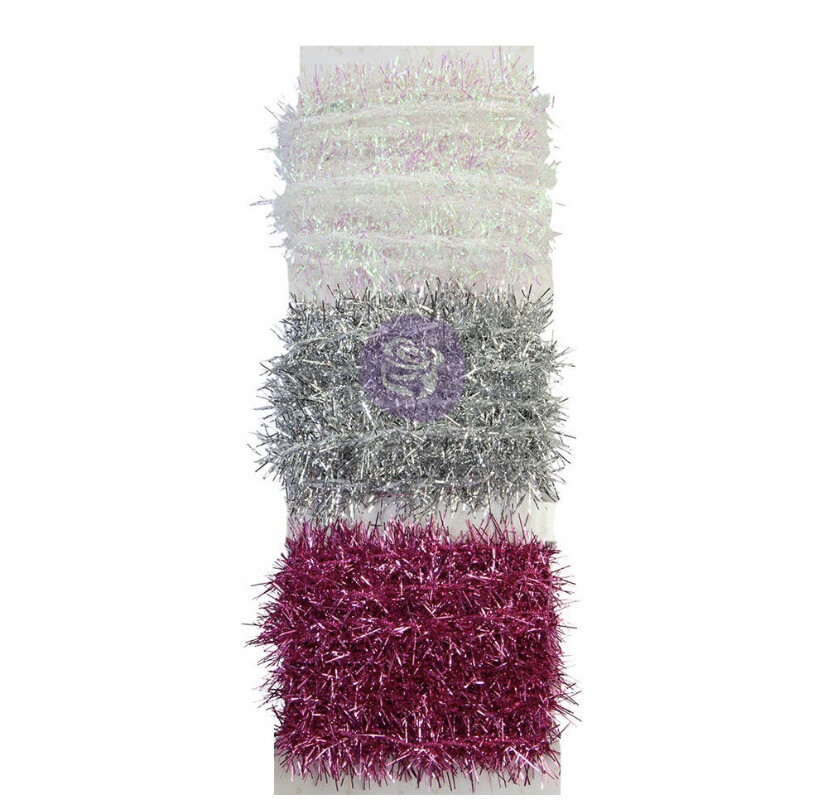 Christmas Sparkle Tinsel Trim 3x2 Yds