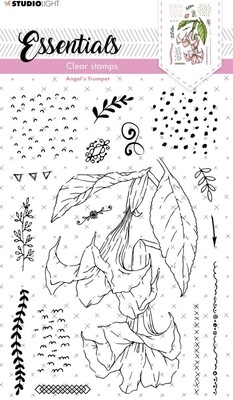 SL Clear Stamp Angel&#39;s Trumpet 16 pcs