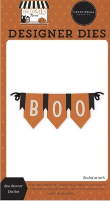 Boo Banner Die Set