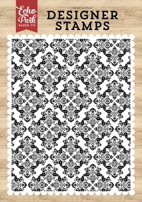 Christmas Delight A2 Background Stamp Set