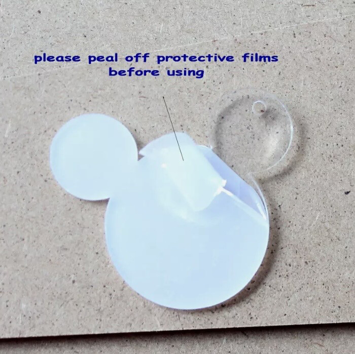 2&quot; Mickey Keychain Blank
