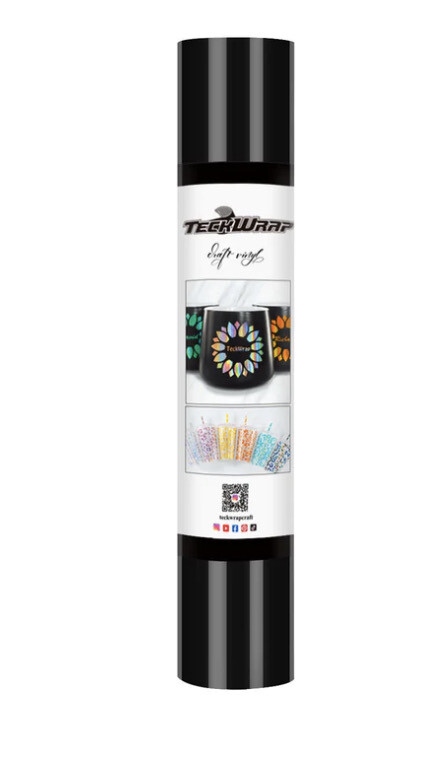 Ink Black Glossy Vinyl 5ft