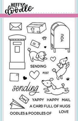 Yappy Happy Mail Stamps