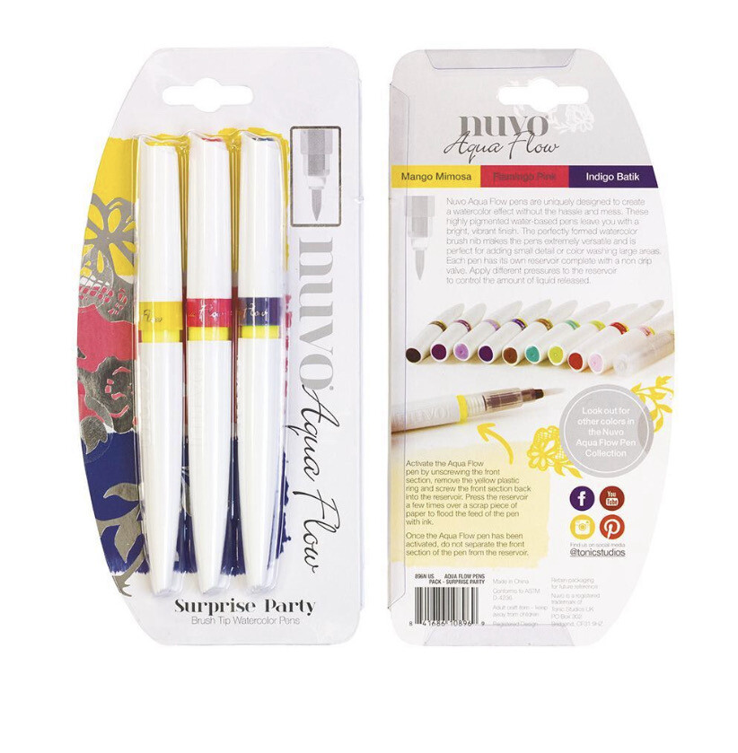 Nuvo-Aqua Flow Pens Surprise Party