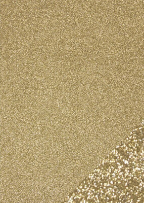 Craft Perfect Glitter Card Stock 8.5x11 Gold Dust