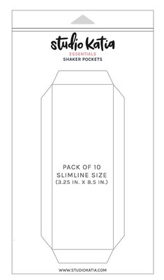 Slimline Shaker Pockets 10pk