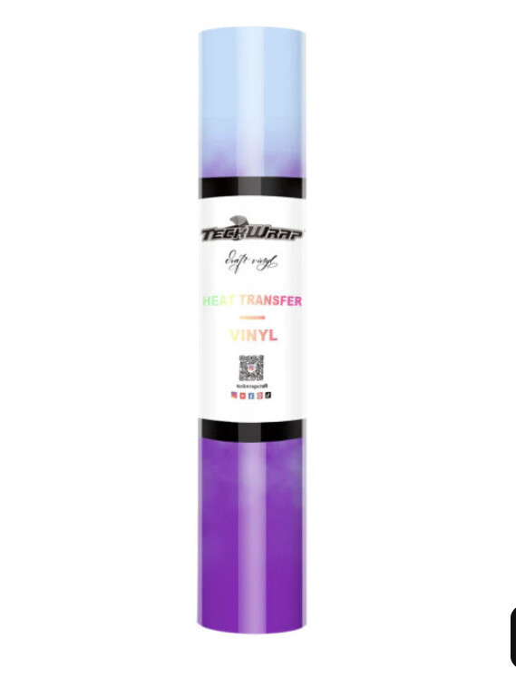 HTV Pastel Colour Changing  Baby Blue/Purple 5FT