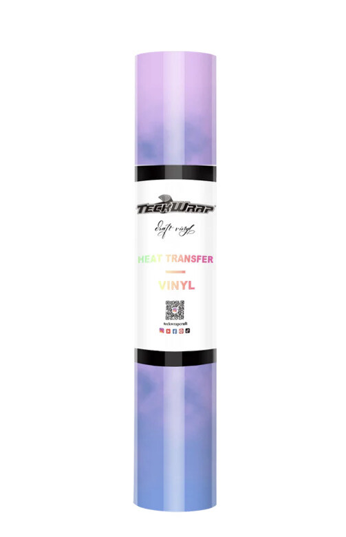 HTV Pastel Colour Changing  Pastel Lilac/Blue 5 FT
