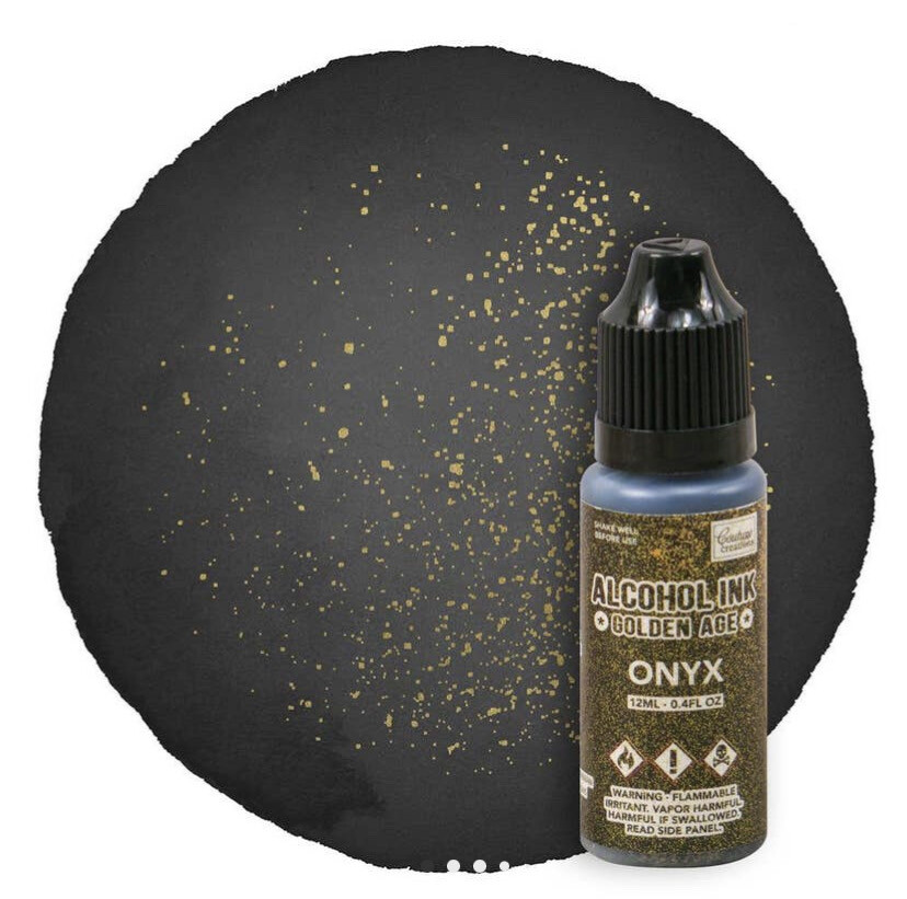 Golden Age Onyx Alcohol Inks 12ml