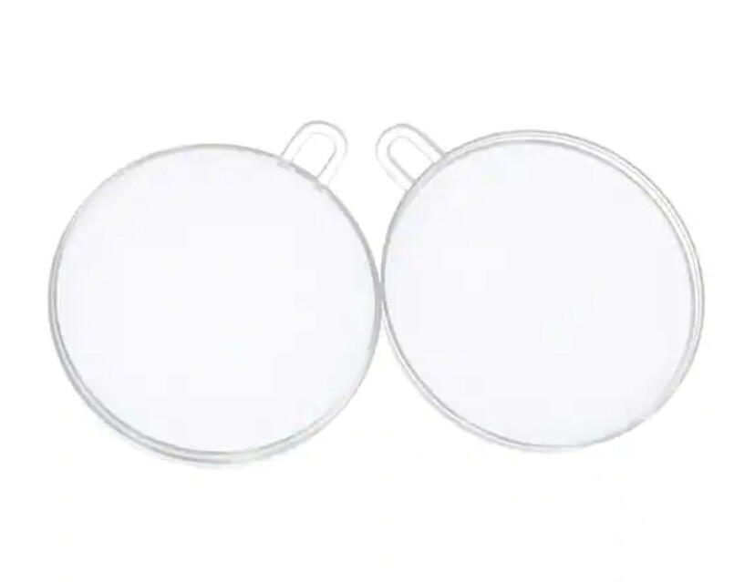 3&quot; Clear Snap Ball Ornament