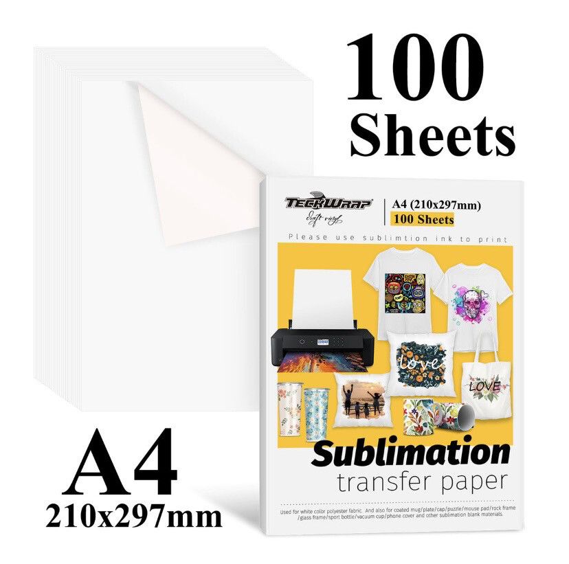 Sublimation Paper 100 Sheets