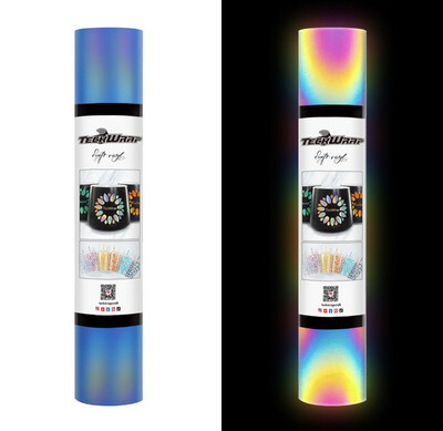 Reflective Blue Vinyl 5ft