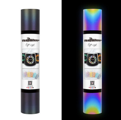 Reflective Black Vinyl 5 Ft