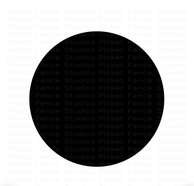4.5in Circle Stencil