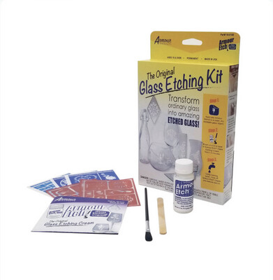 Armour Etch Glass Etching Cream Kit