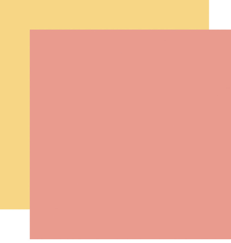 Pink/Yellow My Favorite Easter 12x12 Single Sheet Paper