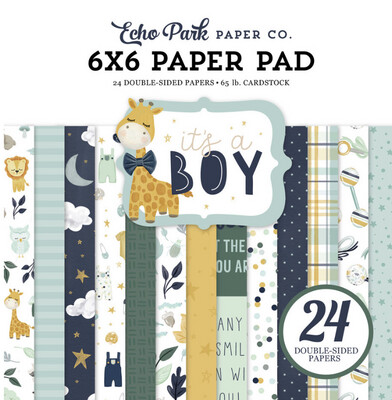 It&#39;s A Boy 6x6 Paper Pad