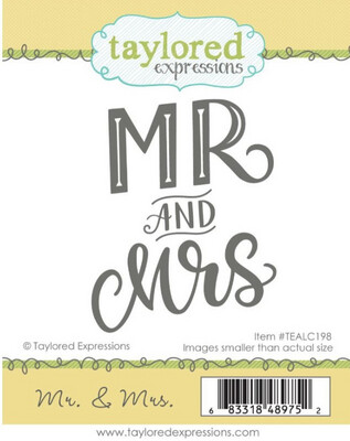 Mr &amp; Mrs Rubber Stamp