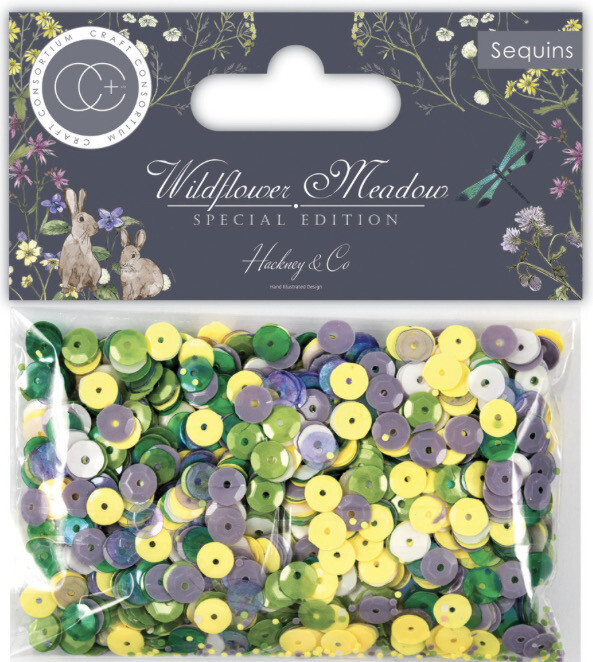Craft Consortium Wildflower Meadow - SE -  Sequins