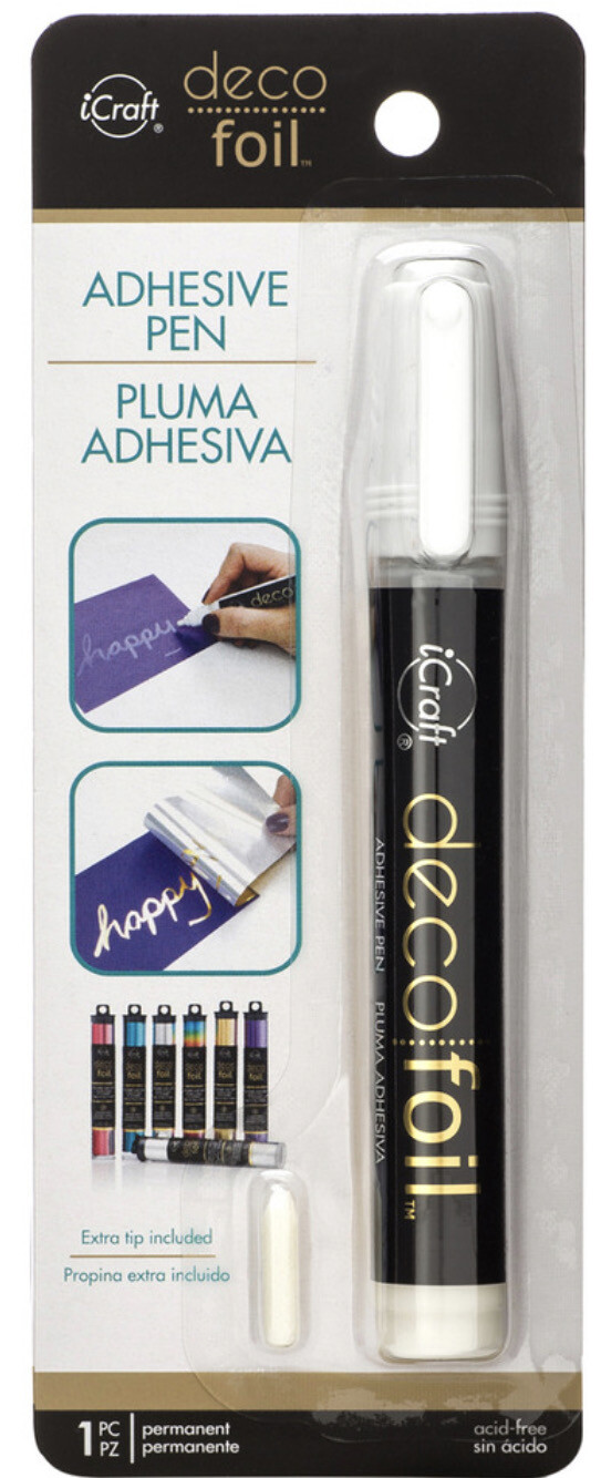 Deco Foil Adhesive Pen 1 Pc