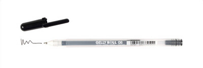 Gelly Roll 08 Pen Black