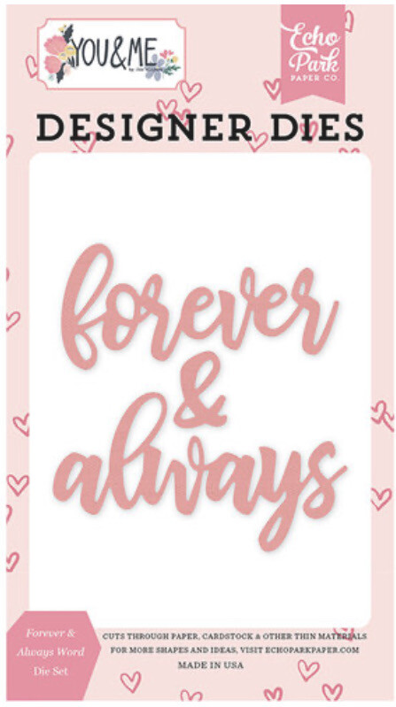 Forever And Always Word Die Set