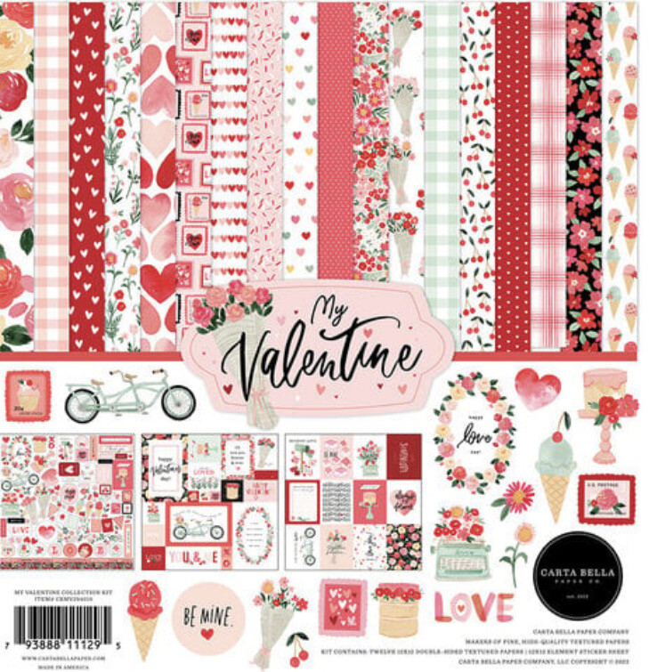 My Valentine 12x12 Collection Kit