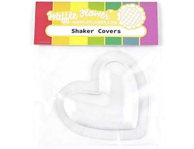 Shaker Cover Puffy Heart 3 Pk