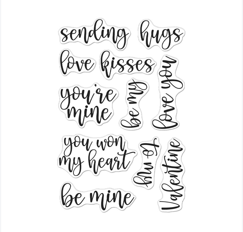 You&#39;re Mine Clear Stamp