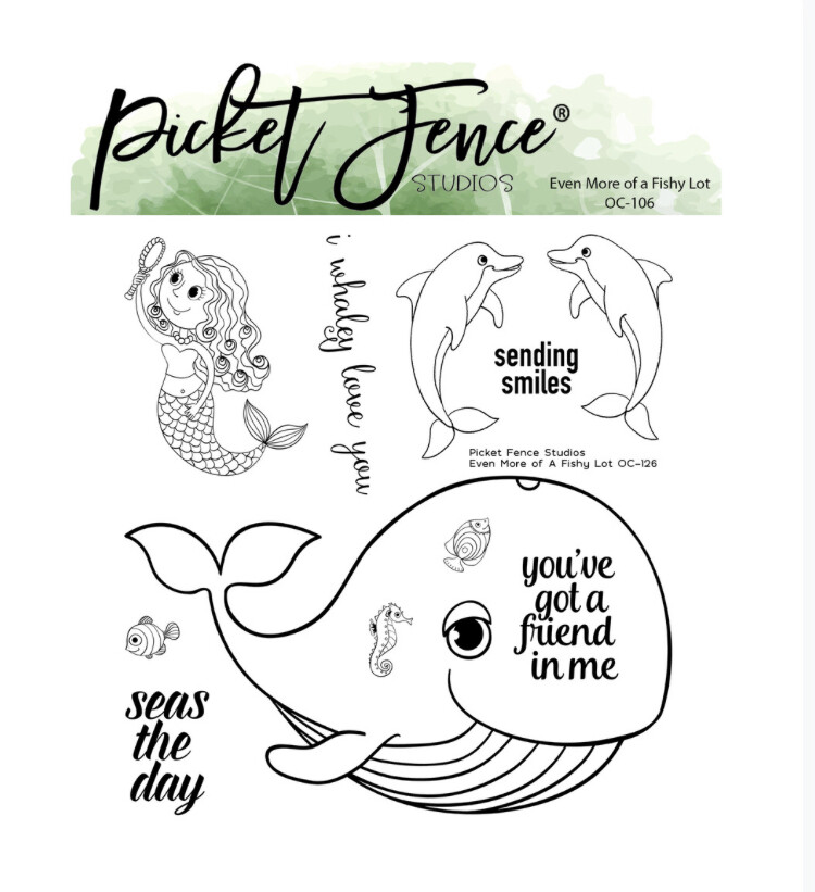 Even More Of A Fishy Lot Clear Stamp And Die Bundle