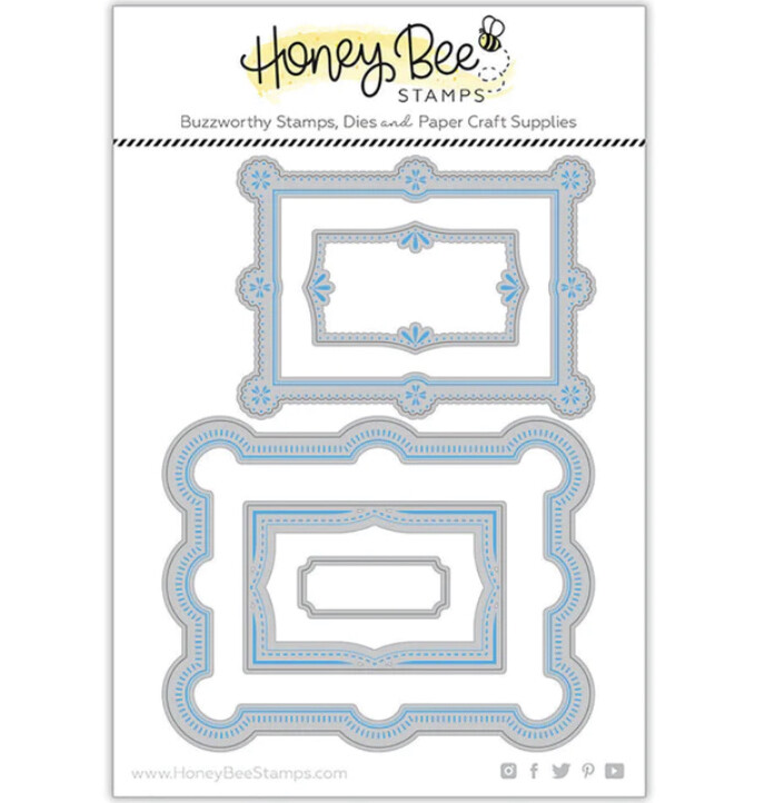 Opulent Layering Frames Cutting Die 5 Pcs