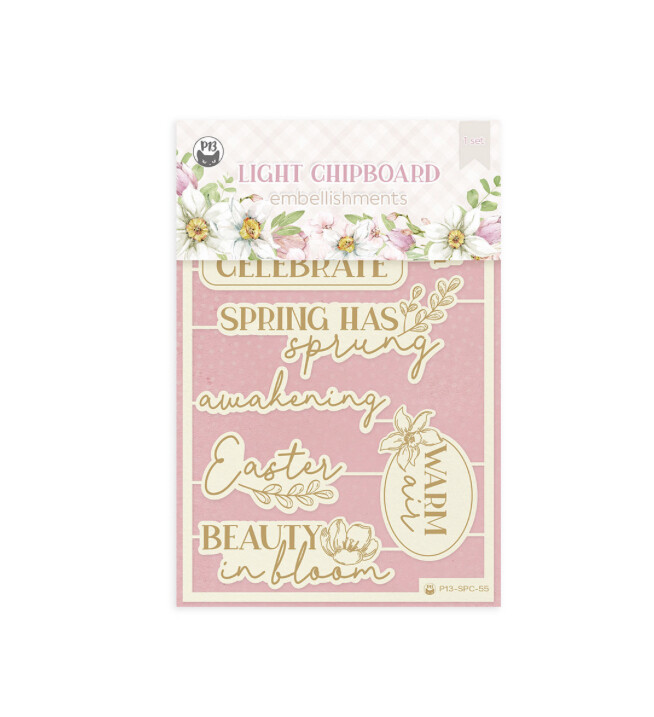 Spring Is Calling Chipboard Embellishments 07  8pcs