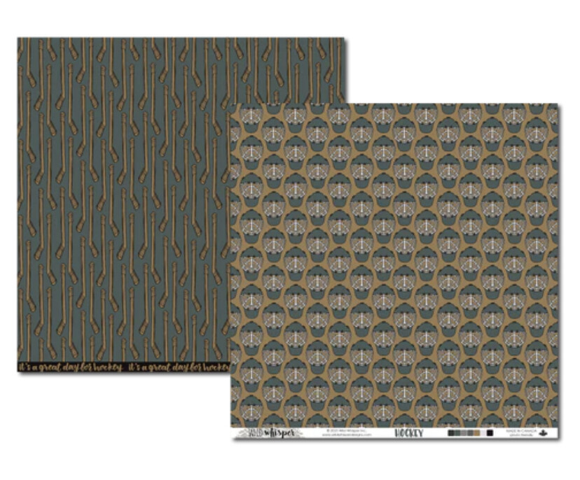 12x12 Hockey Double Sided Helmets/Sticks