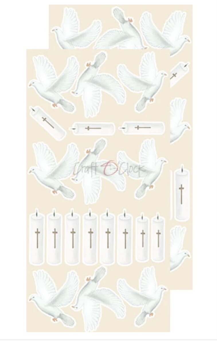 Charming Extras  Holy Baptism 2pcs