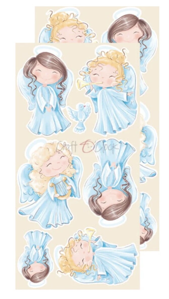 Charming Extras Holy Baptism 2pcs