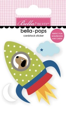 Bella Pops Soar High 3D Cardstock Sticker