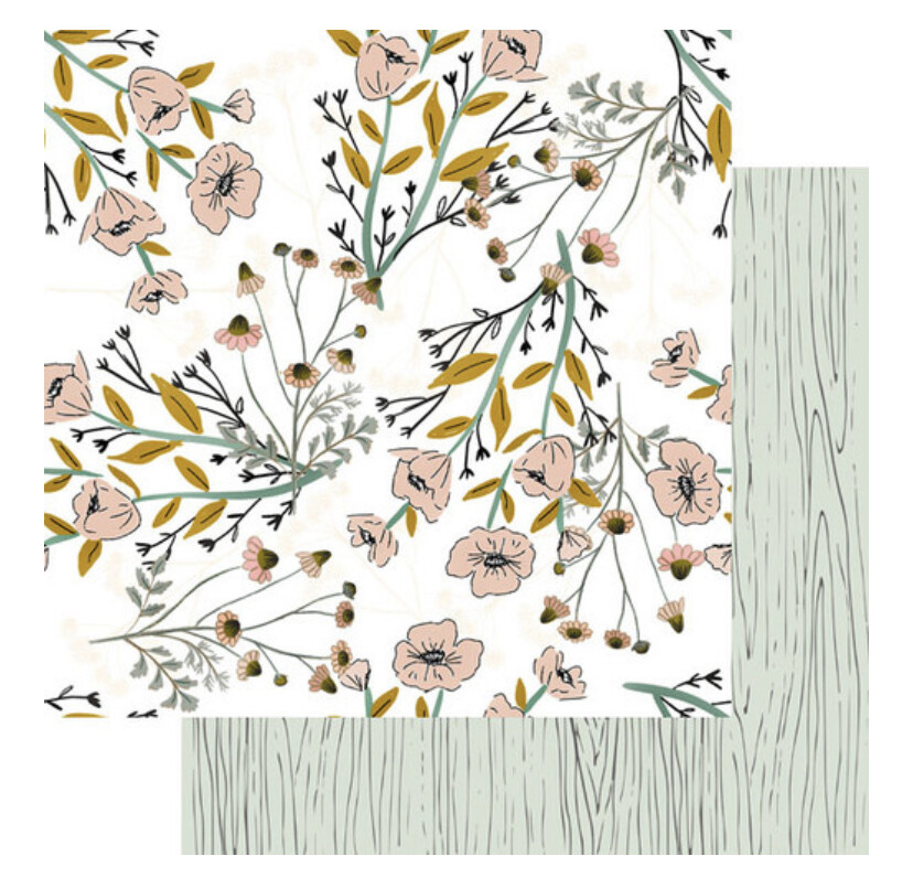 12x12 Honey &amp; Bee Honey Nectar Single Sheet