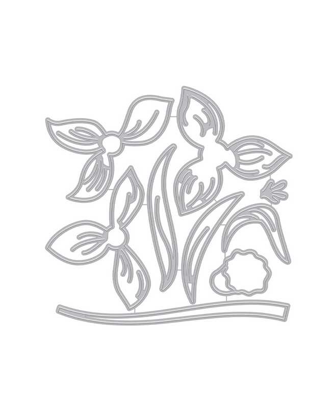 Daffodil Fancy Cutting Die 10pcs