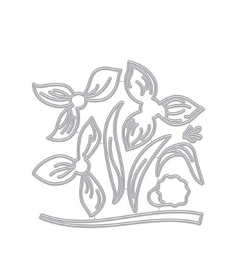 Daffodil Fancy Cutting Die 10pcs