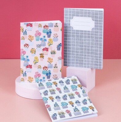 Violet Studio  Rainbow Blooms Notebook 3Pk