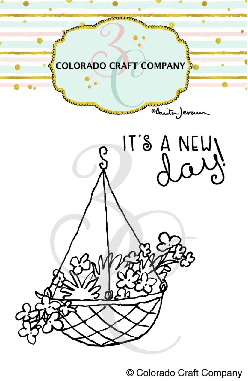 New Day 2x3 Mini Clear Stamps