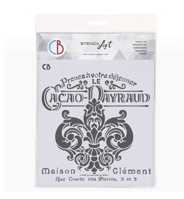Maison Clement Stencil 8x8