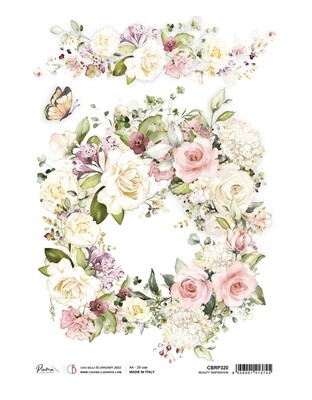 A4 Piuma Rice Paper Blooming Beauty Inspiration